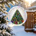 thumbnail image 6 of Gem Christmas Tree DIY Acrylic Puzzle Suncatcher Holiday Window Hanging Decoration - 7.87 Inch C, 6 of 6