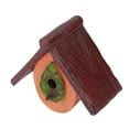thumbnail image 4 of Maison d'Oiseau, Résine 17x15x10cm Maison en Résine pour Colibri Jardin 9191 Orange, 4 of 8