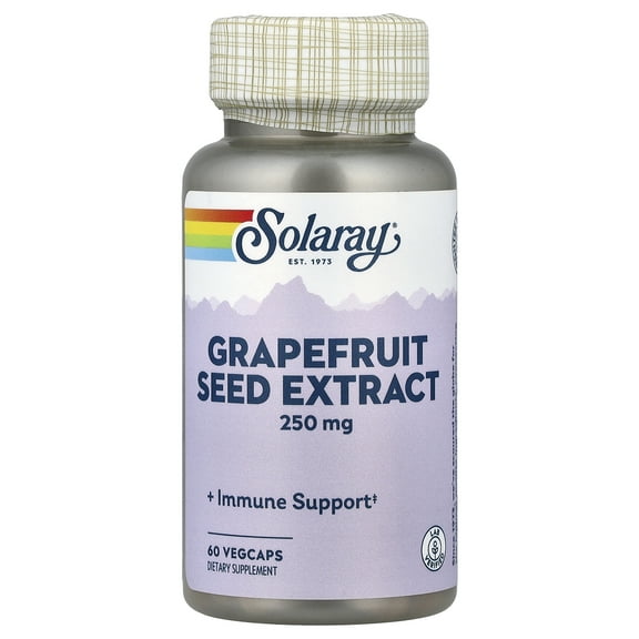 Solaray Grapefruit Seed Extract 250 mg 60 Veg Caps