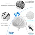 thumbnail image 4 of AIWFL 5 Pcs Triangle Steam Mop Replacement Pads, Reusable Triangular Mop Pads, White, 4 of 10