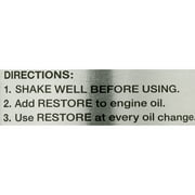 Restore 8-Cylinder Formula Engine Restorer and Lubricant - 16 fl oz