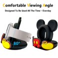 thumbnail image 4 of Zougon Para Apple Watch Cute Mouse Charger Stand Iwatch Soporte De Escritorio De Silicona Soporte Para Estación De Carga Compatible Con Todos Los Apple Watch Series Ultra/Se/8/7/6/5/4/3/2/1 (No Incluy, 4 of 5