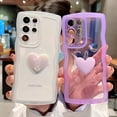 thumbnail image 2 of Funda transparente con borde ondulado 3D para Samsung Galaxy S23 Ultra S22 S21 S20 FE Plus S20FE S21FE S22Ultra, carcasa de silicona suave qiuyongming unisex, 2 of 2