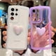 thumbnail image 2 of Funda transparente con borde ondulado 3D para Samsung Galaxy S23 Ultra S22 S21 S20 FE Plus S20FE S21FE S22Ultra, carcasa de silicona suave qiuyongming unisex, 2 of 2