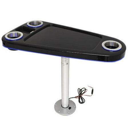 ITC Marine Boat Table System TTT1834-A9C4B5P | Blue Illuminated