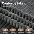 thumbnail image 2 of Cubente 67" Chaise Lounge Chair Indoor,Boneless Sofa Bed, Deep Seat Sleeper Couch Reading Chairs, Cloud Couches with Cup Holder & Side Pocket for Living Room, No Assembly Required, 2 of 12