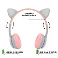 thumbnail image 2 of Audífonos Bluetooth Virtual Zone con Diadema y Orejas de Gato Luz Led P47MGY, 2 of 4
