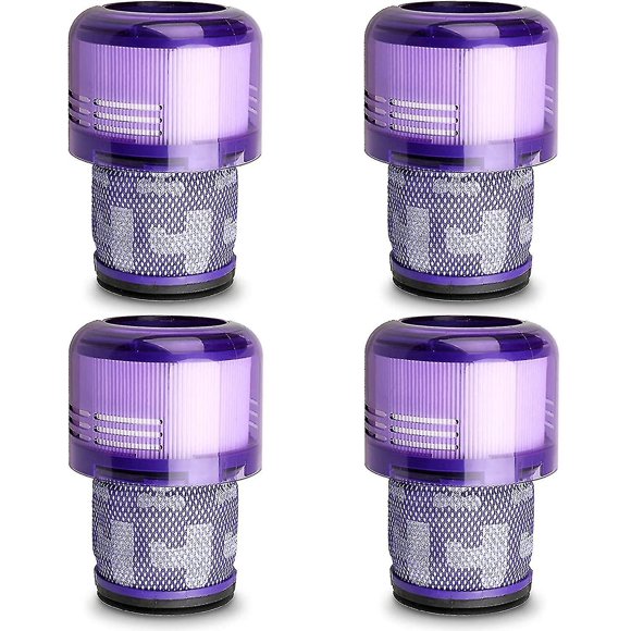 4 Pack Replacement Vacuum Filters Compatible With Dyson V11 Torque Drive V11 Animal V15 Wireless Detect Vacuum