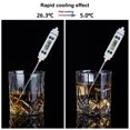 thumbnail image 4 of Toystoory Pub Nightclub Enfriamiento de vino Piedras de enfriamiento Jugo Cubos de hielo de acero inoxidable con caja de almacenamiento Enfriador Barra de herramientas 6 cubos, 4 of 6