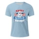 thumbnail image 5 of Tops para hombre, blusas y camisas de cuello redondo y manga corta para hombre, tops casuales de cuello redondo y manga corta con estampados especiales para hombre., 5 of 5
