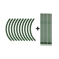 thumbnail image 2 of CNKOO Plant Support Stake Plastic Plant Climbing Bracket Plant Trellis for Indoor Climbing Plants, 2 of 7