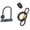 Gray, variant on Mosiee New High-Security Bike U-Lock (4-Digit Combination) - Heavy-Duty Lock for Mountain/Road Bicycles Scooters & Helmets Gray