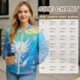 thumbnail image 7 of DISNIMO Axolotl Printed Sweatshirts for Women Zip Up Jackets Long Sleeve Outwear Fall Winter Clothes, 3XL, 7 of 7