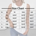 thumbnail image 3 of Turilly Women's Casual Pleated Eyelet Embroidery Tanks Solid Color Round Neck Temperament Tank Sleeveless Top, 3 of 6