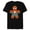 Black, variant on Marvel Spider-Man Toon Holiday Gingerbread Man Cookie - Short Sleeve Blended T-Shirt for Adults - Customized-Black