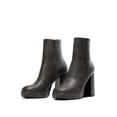 thumbnail image 7 of Women's Ankle Boots, Platform Chunky High Heel, Retro Square Toe, Side Zipper - Perfect for Parties & Dates - Fashionable 2026, 7 of 7