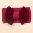 thumbnail image 2 of LNMQLPDBS Baby Headbands Handmade Soft Stretchy Nylon Hair Bands with Bows Newborn Infant Elastic Turban Hair Bows Toddler Hair Accessories, 2 of 4
