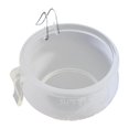 thumbnail image 1 of Comedero para pájaros Comedero para aves de pelea Contenedor de golosinas colgantes de goma Vasos para gallinero Pájaro 10.5cmx6.5cm, 1 of 9