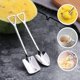 thumbnail image 4 of Cuchara de café con leche de acero inoxidable, cucharadita, cuchara para helado, cuchara de postre, cuchara para juego de cubiertos, 4 of 5