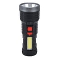 thumbnail image 3 of Linterna LED con luz lateral COB Carga USB Linterna ultra brillante Linterna eléctrica portátil para exteriores, 3 of 10