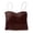 Z61 Coffee, variant on Mifsaly Camisole with Built in Bra for Women Square Neck Spaghetti Strap Cami Shirts Seamless Lightweight Slim Fit Layering Tank Tops Coffee,Free Size
