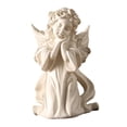thumbnail image 1 of Estatua de ángel rezando, adorno de figura de resina de ángel, figura de ángel de resina, escultura de ángel, para decoración de patio, porche, césped Estilo A, 1 of 8