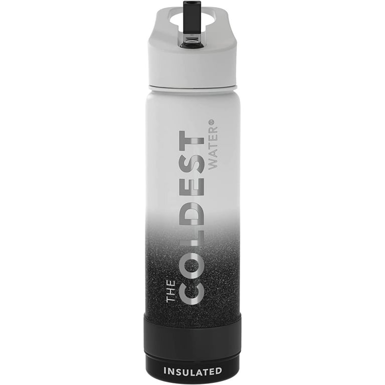 Coldest Sports Water Bottle - (Loop Lid) Leak Proof, Vacuum Insulated  Stainless Steel, Double Walled, Thermo Mug, Metal Canteen