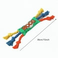 thumbnail image 2 of Durable Chews for Dogs Interactive Teething Playthings Squeaky for Puppies Rainbow Rope Knots Tough Rope Dog Toys for Indoor Outdoor, 2 of 6