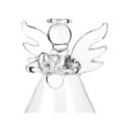 thumbnail image 5 of Hanging Clear Glass Vase Plants Planter Angel Shape Vase Desktop Flower Hydroponic Bottle Home Decor, 5 of 5