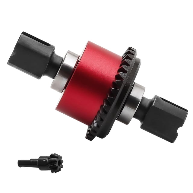 Diferencial para coche RC 1/7 1/8, engranaje 35+8T Ara310990, control remoto de alto rendimiento Rojo