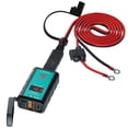 thumbnail image 3 of Motorcycle USB Charger SAE to USB Adapter 20W Type C PD and QC 3.0 Dual USB Charger with Voltmeter ON/Off Switch Waterproof Motorcycle Fast Charger Kit for Phone Tablet GPS Camera, 3 of 10