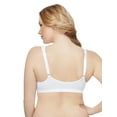 thumbnail image 3 of Playtex Womens Front-Close Bra, Wireless Bra for Women, Padded Bra with Cushioned Straps, Supportive Bra, 3 of 5