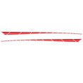 thumbnail image 1 of 2pcs Vinyl Sticker Wear-resistant Decoration Waterproof Both Side Graphics Vinyl Long Stripe For Car, 1 of 5