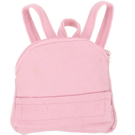 Doll Backpack Mini Backpack Mini School Bag Doll Dress Up Accessory for 18 Inches Dolls