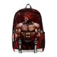 thumbnail image 2 of Mochilas 3D Hanma Baki Merch 2022, mochilas únicas, mochilas casuales, mochilas con cremallera únicas, bolsos de viaje de moda, mochilas de tela Oxford, 2 of 5