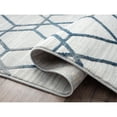 thumbnail image 5 of Abani Nova 4'W x 6'D NOV120B Blue Distressed Geometric Area Rug, 5 of 7