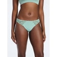 thumbnail image 2 of Joyspun Women's Microfiber and Lace Cheeky Panties, 3-Pack, Sizes XS-3XL, 2 of 8