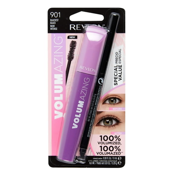 Revlon Volumazing Mascara, 901 Blackest Black 0.32 Fl Oz.