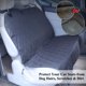 thumbnail image 2 of Fundas para asientos de coche para perros Apuakthei, protector impermeable para asientos traseros de mascotas para coches y SUV, tamaño pequeño, color negro, 2 of 5