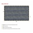 thumbnail image 4 of 12'x20' 10oz Multi Mesh Tarp PVC Coated Poly Shade ROLL-OFF, 4 of 9