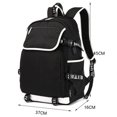 thumbnail image 2 of Kpop Demon Hunters Backpack,Welcome Back to School, Lightweight Backpack, Cartoon Students Backpack, Large Capacity Schoolbag for Students and Fans 17.7in, 2 of 8