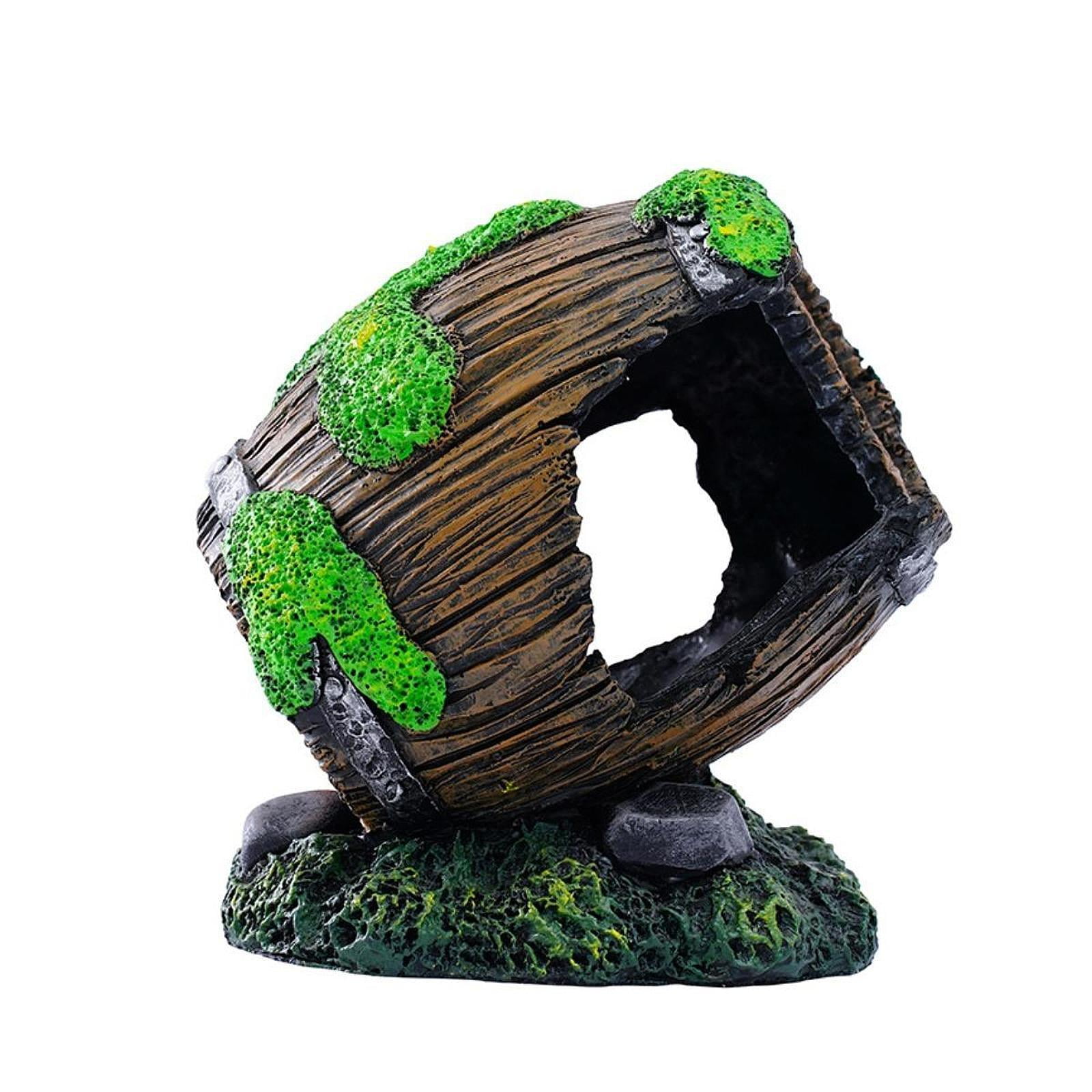 Serenable Crushed Aquarium Decoration Hideout Cave Cave Planning Accessories Ornament of ing Vessel for The Courtyard Courtyard Courtyard