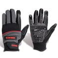 thumbnail image 1 of Guantes MIKELS Máximo Agarre Medianos Negro/gris Nylon/pvc, 1 of 3