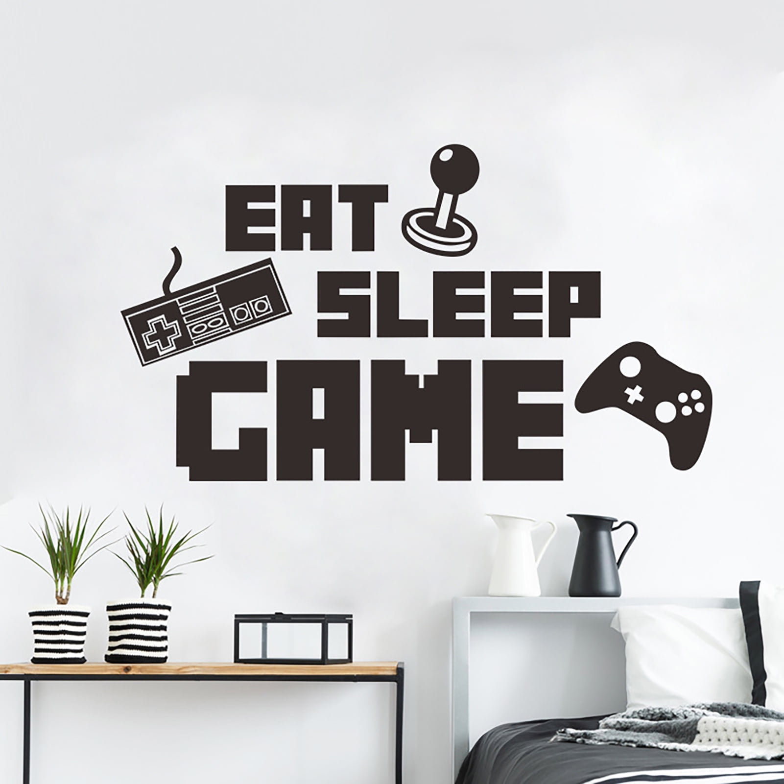 Details about   Video Game Gaming Gamer Wall Decal Art Vinyl Decor Sticker Boys Room Wall Door