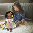 thumbnail image 2 of Vinilo Toy HUOGUO para bebés africanos negros de 31 cm con pelo rizado, 2 of 5