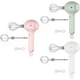 thumbnail image 3 of Portable Wireless Electric Egg Beater 30W Rechargeable Hand Mixer for Kitchen Baking,USB Charging,Easy Clean,Ergonomic Design Green,Pink,White, 3 of 5