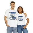 thumbnail image 7 of DJH Apparel | Dallas: I LOVE MY TEAM Sports Unisex T-shirt, 7 of 7