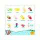 thumbnail image 4 of Valentine's Day 36 Items 61pcs Cutting Play Food Toy For Kids Kitchen Toy Set Pretend Cooking Fruit & Vegetables &Fast Food With Storage Basket,Plasti, 4 of 5