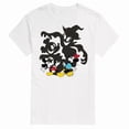 thumbnail image 1 of Disney'S Mickey & Minnie Mouse Scared Shadows White T-Shirt All size S-3XL, 1 of 4