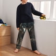 thumbnail image 5 of Xecao Wolf With Basketball Print Teenagers' Pajama Pants Long Sleep Pants Soft Elastic Waist Pajama Bottoms Elastic waist with 2 Pockets 5-16 Years-XS(5-6), 5 of 6